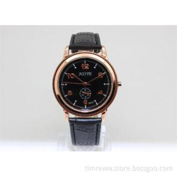 Rose gold Ladies Wrist japan movt quartz watch 60 second di